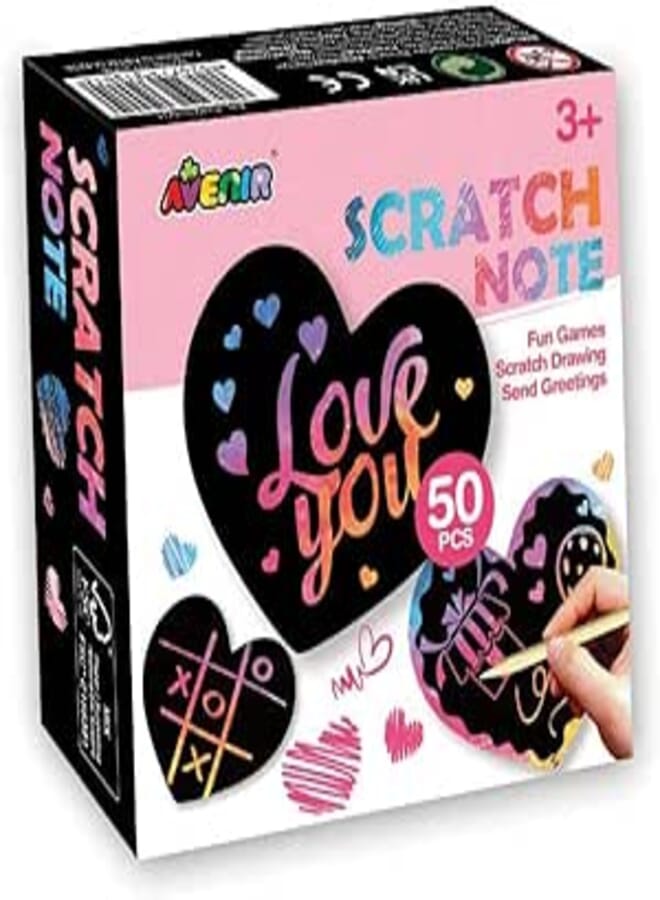 Scratch Heart Note